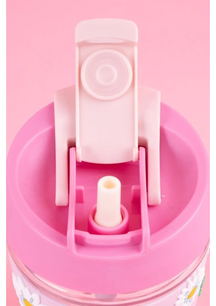Sanrio Lisanslı Pipetli Mini Cam Şişe (350ML) - My Melody modelleri