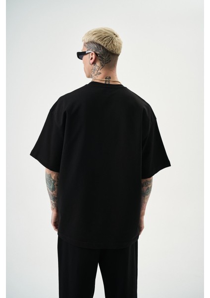 Erkek Basic T-Shirt Siyah modelleri