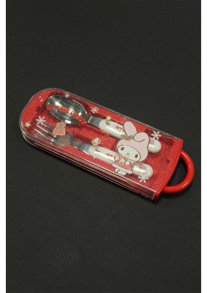 Sanrio Lisanslı Yılbaşı Koleksiyonu Çatal Kaşık Set - My Melody fiyatları