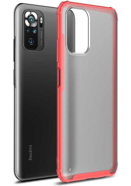 Xiaomi Poco M5S Kılıf Iksp Volks Kapak-Kırmızı