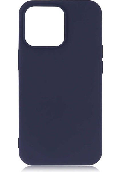 iPhone 13 Pro Kılıf Iksp Premier Silikon Kapak-Lacivert