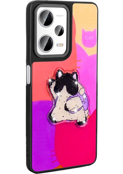 Xiaomi Redmi Note 12 Pro 5g Kılıf Parlayan Kabartmalı Ikonik Figürlü Iksp Amas Silikon Kapak-Beyaz indirimleri