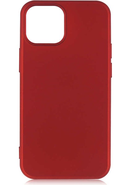iPhone 13 Mini Kılıf Iksp Premier Silikon Kapak-Kırmızı