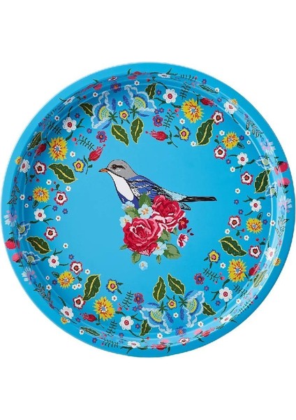 Flores Mavi Tepsi 35 cm