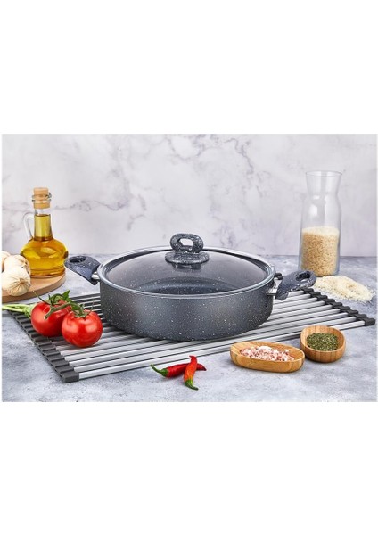 Fiesta Granit 24CM Basık Tencere