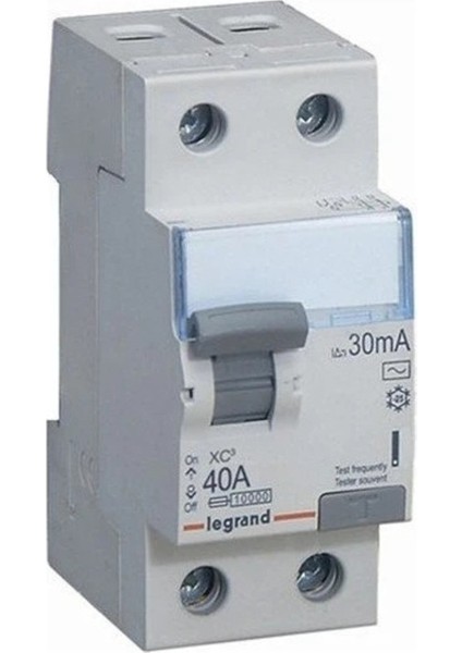 Xc3 2x 40A 30MA Kaçak Akım Koruma Anahtarı A Tipi 403225