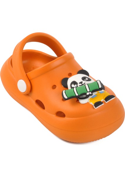 Turuncu Unisex Çocuk Sabo Terlik B
