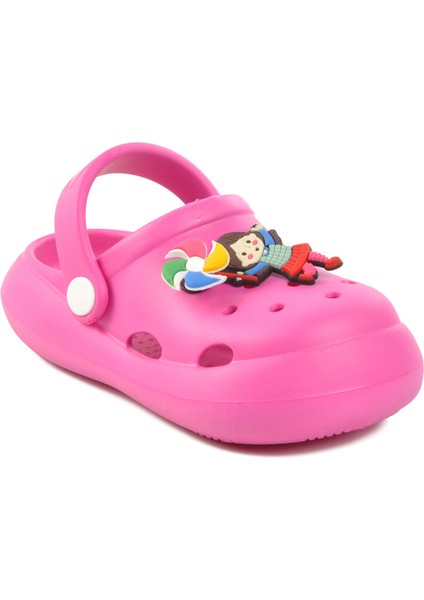 Fuşya Kız Çocuk Sabo Terlik P