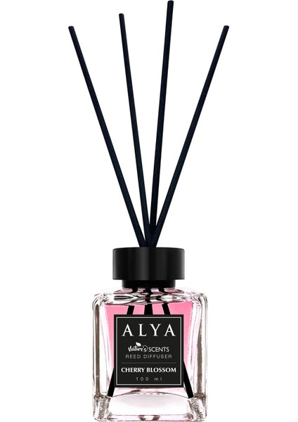 Nature's Scents Cherry Blossom Bambu Çubuklu Oda Kokusu- Kiraz Çekirdeği Kokusu