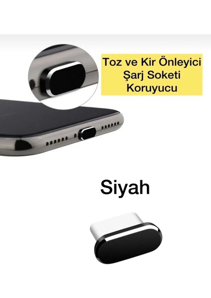 Iphone 16 -16PLUS - 16PRO - 16PROMAX Toz ve Kir Önleyici Şarj Soketi Koruyucu Tıpa-Silikon