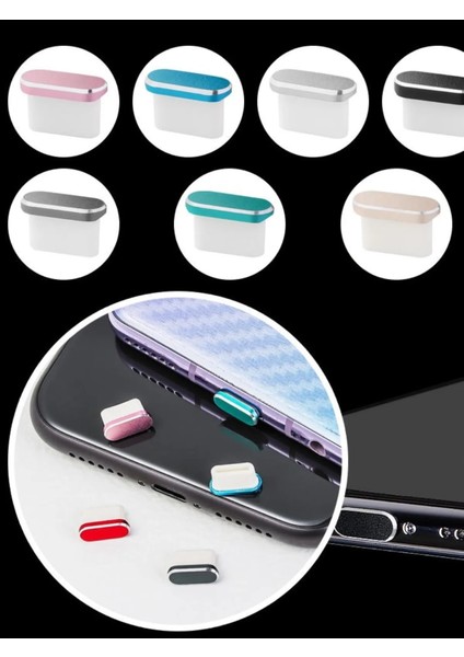 Iphone 16 -16PLUS - 16PRO - 16PROMAX Toz ve Kir Önleyici Şarj Soketi Koruyucu Tıpa-Silikon modelleri
