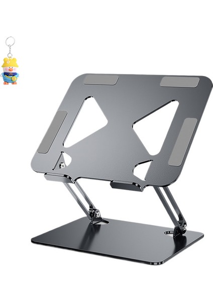 Dizüstü Dizüstü Karbon Çelik Alaşım Yükseltilmiş Dikey Soğutma Bilgisayar Standı Ayarlama Katlanır Depolama (Yurt Dışından)
