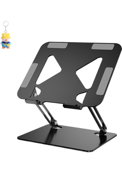 Dizüstü Dizüstü Karbon Çelik Alaşım Yükseltilmiş Dikey Soğutma Bilgisayar Standı Ayarlama Katlanır Depolama (Yurt Dışından)