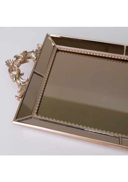 Julia Aynalı Tepsi Vizon fiyatları