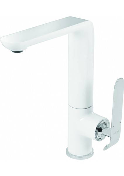 Bloom Mutfak Armatürü Beyaz