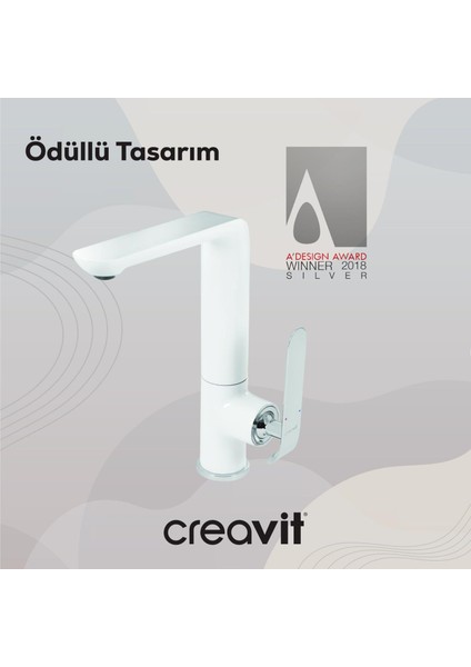 Bloom Mutfak Armatürü Beyaz modelleri