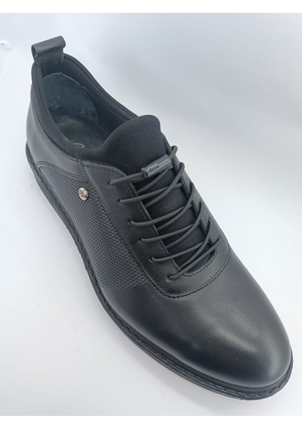 Siyah Deri Erkek Ayakkabı modelleri
