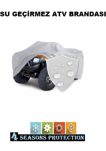 Kuba Vip Track 250 Su Geçirmez Kalın Premium Atv Brandası fiyatları