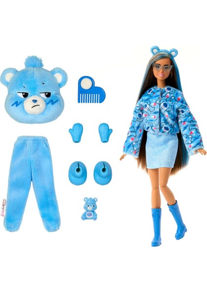 Cutie Reveal Care Bear Serisi Mavi JCN96 fiyatları