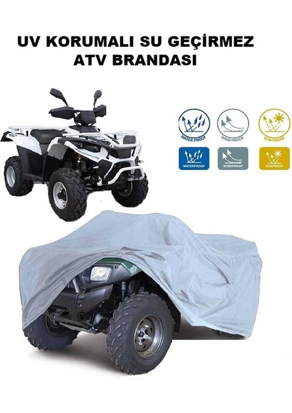 Yuki SV570-T Su Geçirmez Kalın Premium Atv Brandası