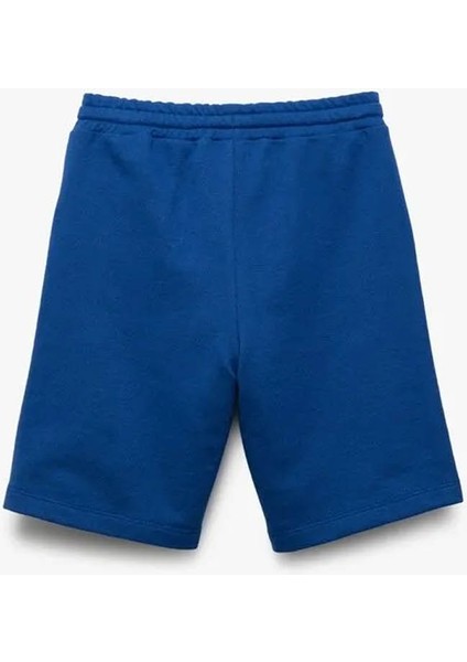 Beli Bağcıklı Cep Detaylı Saks Erkek Çocuk Şort 5SKB40148TK modelleri