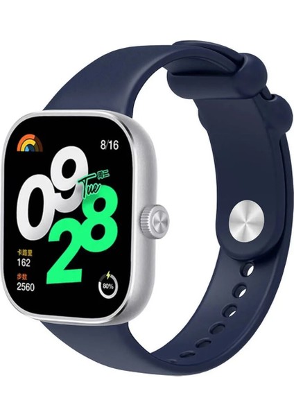 Xiaomi Redmi Watch 4 / 5 ve Mi Band 8 / 9 Pro Uyumlu Tasarım Spor Jel Silikon Kordon