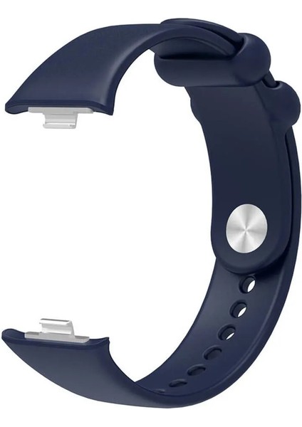 Xiaomi Redmi Watch 4 / 5 ve Mi Band 8 / 9 Pro Uyumlu Tasarım Spor Jel Silikon Kordon