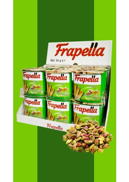 Atıştırmalık Antep Fıstık Kreması - Grissini 24 Adet x 55 Gr.