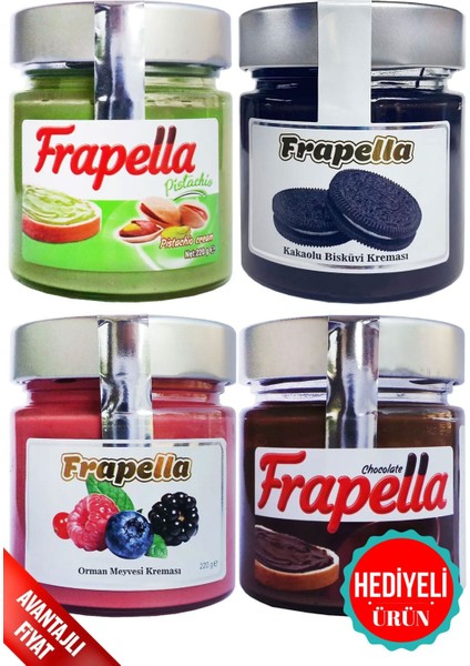 Kahvaltılık Tanışma Paketi 4 x 220 Gr.