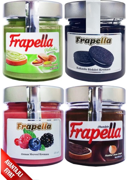 Kahvaltılık Tanışma Paketi 4 x 220 Gr.