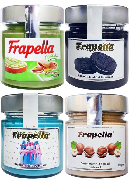 Kahvaltılık Krema Deneme Paketi 4 x 220 gr.