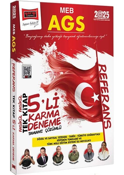 Yargı 2025 Meb Ags Referans Fasikül Fasikül Tek Kitap 5 Karma Deneme Tamamı Çözümlü