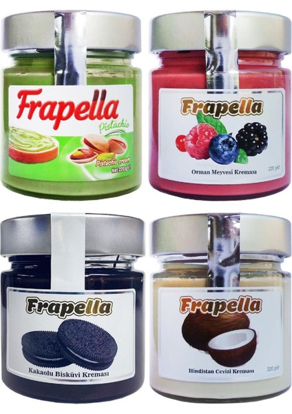 Sürülebilir Kahvaltılık Krema Paketi 4 x 220 Gr.