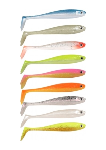 Ryujı Panıc Shad 9cm, 5.5gr Silikon Set ( 9 Adet)