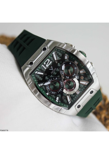 FS600778 Silikon Kordonlu Erkek Kol Saati