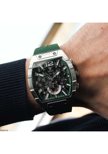 FS600778 Silikon Kordonlu Erkek Kol Saati fırsatları