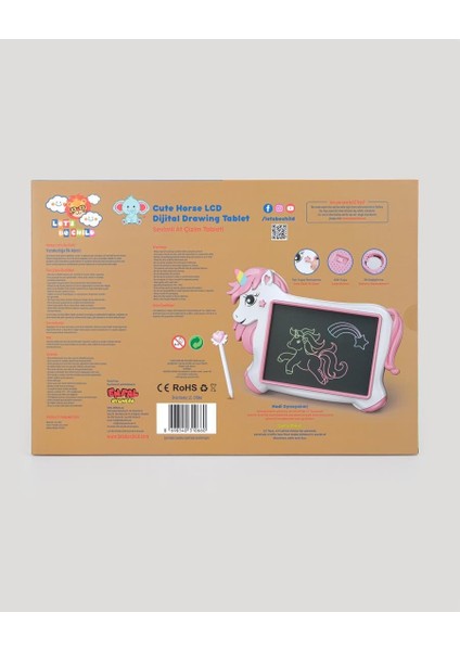 Unicorn Dijital Çizim Tableti 10 inç
