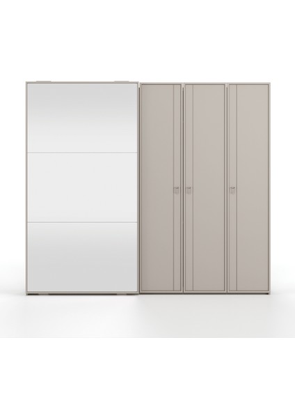 Hera Sürgü Kapaklı Gardırop - 260 cm fiyatları