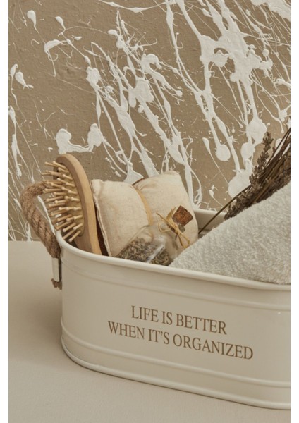 Sylvia Organizer Beyaz 28 cm fiyatları