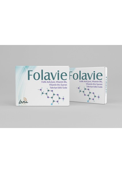 Folavie Folik Asit - Vitamin B6 - Vitamin B2 - İyot