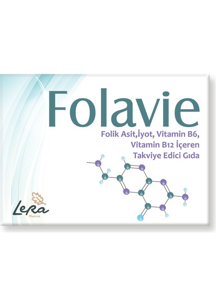 Folavie Folik Asit - Vitamin B6 - Vitamin B2 - İyot fiyatları