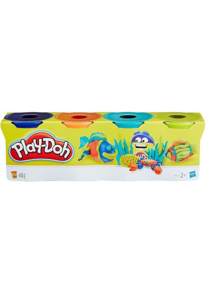 B5517 Play-Doh 4'lü Hamur / +2 Yaş