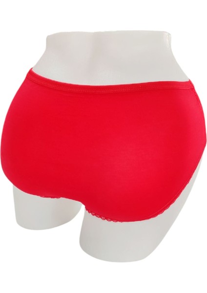 Kadın 3'lü Paket Önü Dantelli Külot Arkası Pamuk Düz Renk Külot Rahat ve Nefes Alan Iç Çamaşırı modelleri