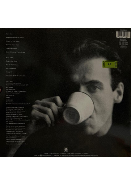 John Hiatt – Bring The Family Blues Rock 1987 Baskı Lp fiyatları