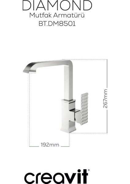 Diamond Mutfak Armatürü fiyatları