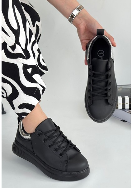 Sofio Siyah Cilt Bağcıklı Spor Ayakkabı fiyatları