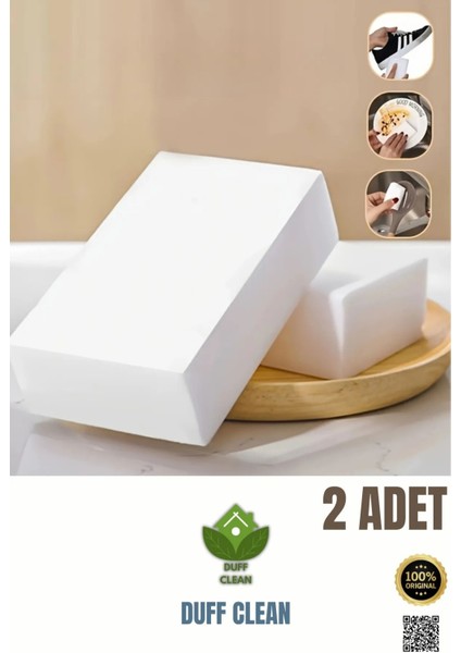 (2 Adet) Sihirli Silgi Sünger
