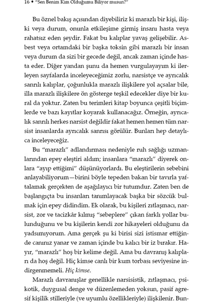 Sen Benim Kim Olduğumu Biliyor Musun? - Ramani S. Durvasula modelleri