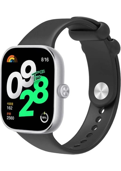 Xiaomi Redmi Watch 4 / 5 ve Mi Band 8 / 9 Pro Uyumlu Tasarım Spor Jel Silikon Kordon