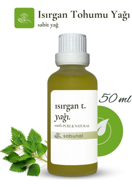 Isırgan Tohumu Yağı 50 ml - Soğuk Sıkım